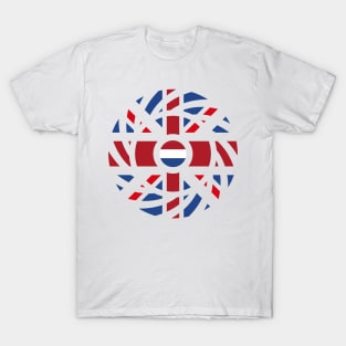 British Dutch Multinational Patriot Flag Series T-Shirt
